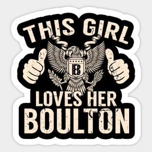 BOULTON Sticker